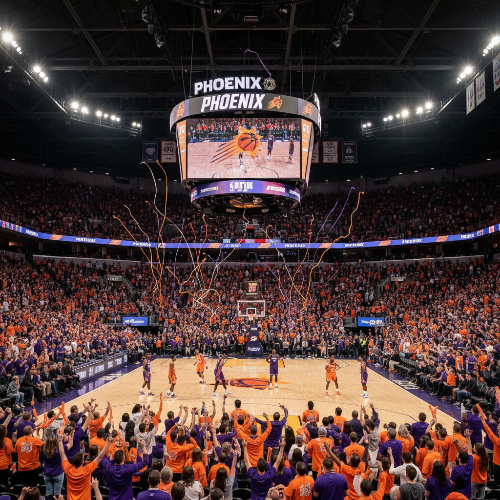 Arizona Fans Fired Up as Suns Blaze Through NBA’s 2025 Season