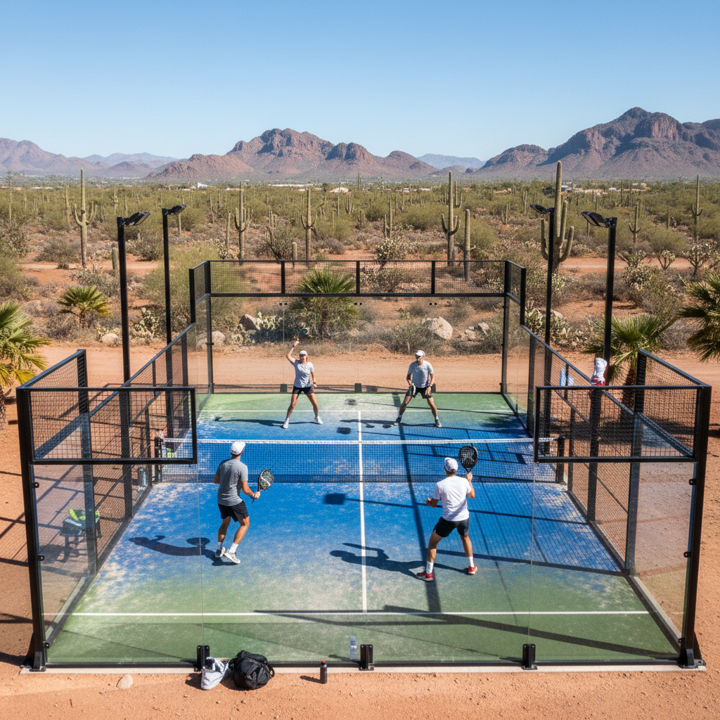 Arizona’s Padel Courts Boom, Chasing 2028 Olympic Glory