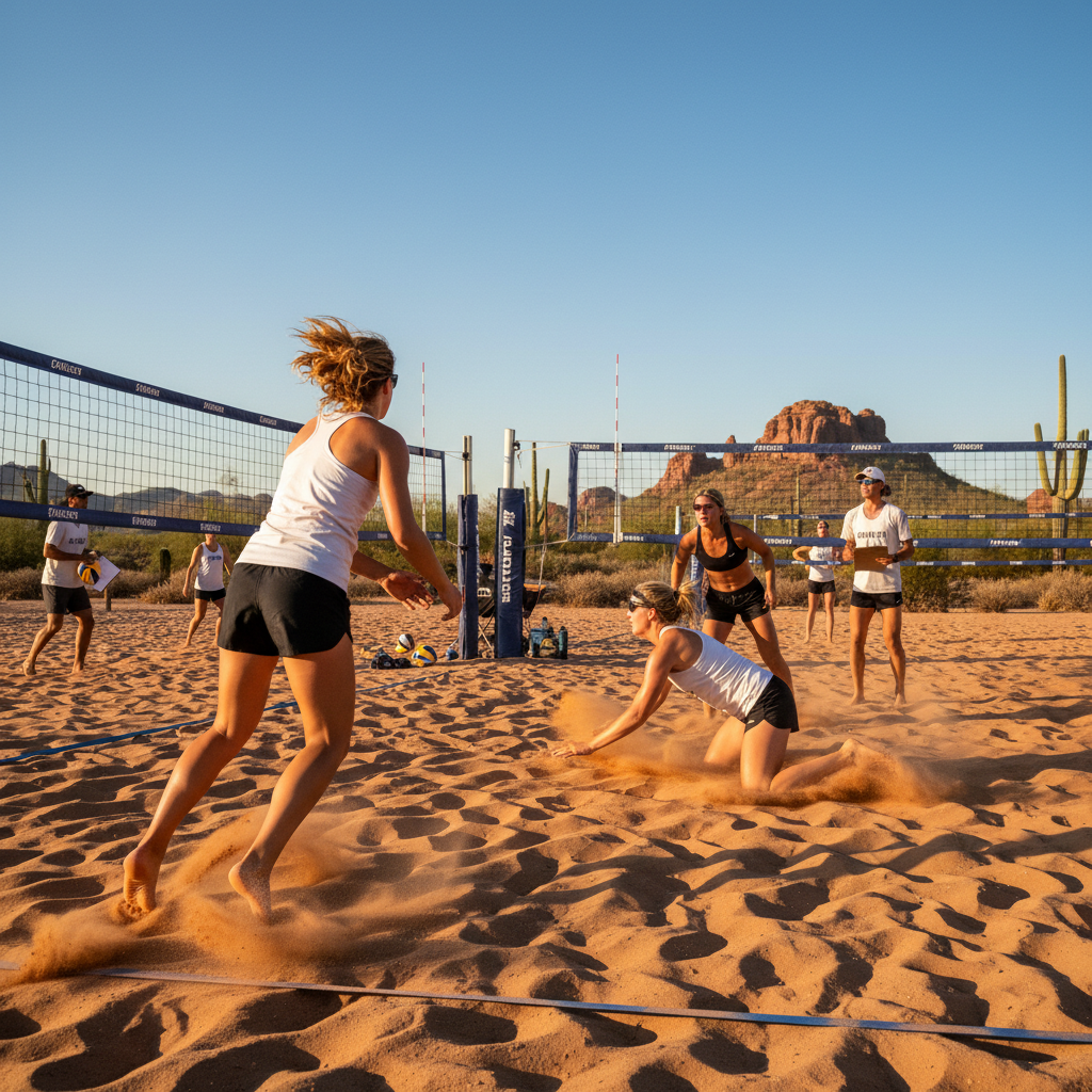 Arizona Beach Volleyball Talent Trains for 2028 Los Angeles