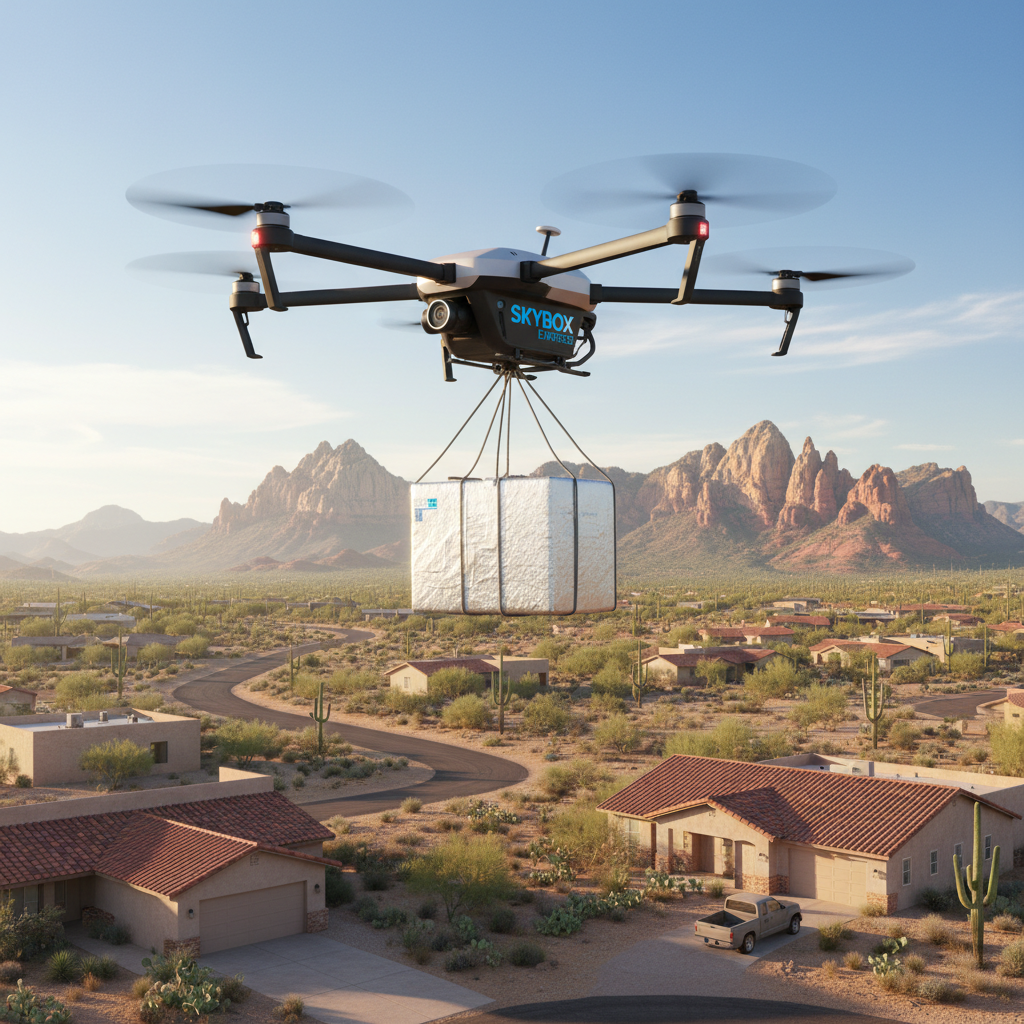 Arizona Benefits from Amazon’s Drone Delivery Program to Cut Logistics Expenses