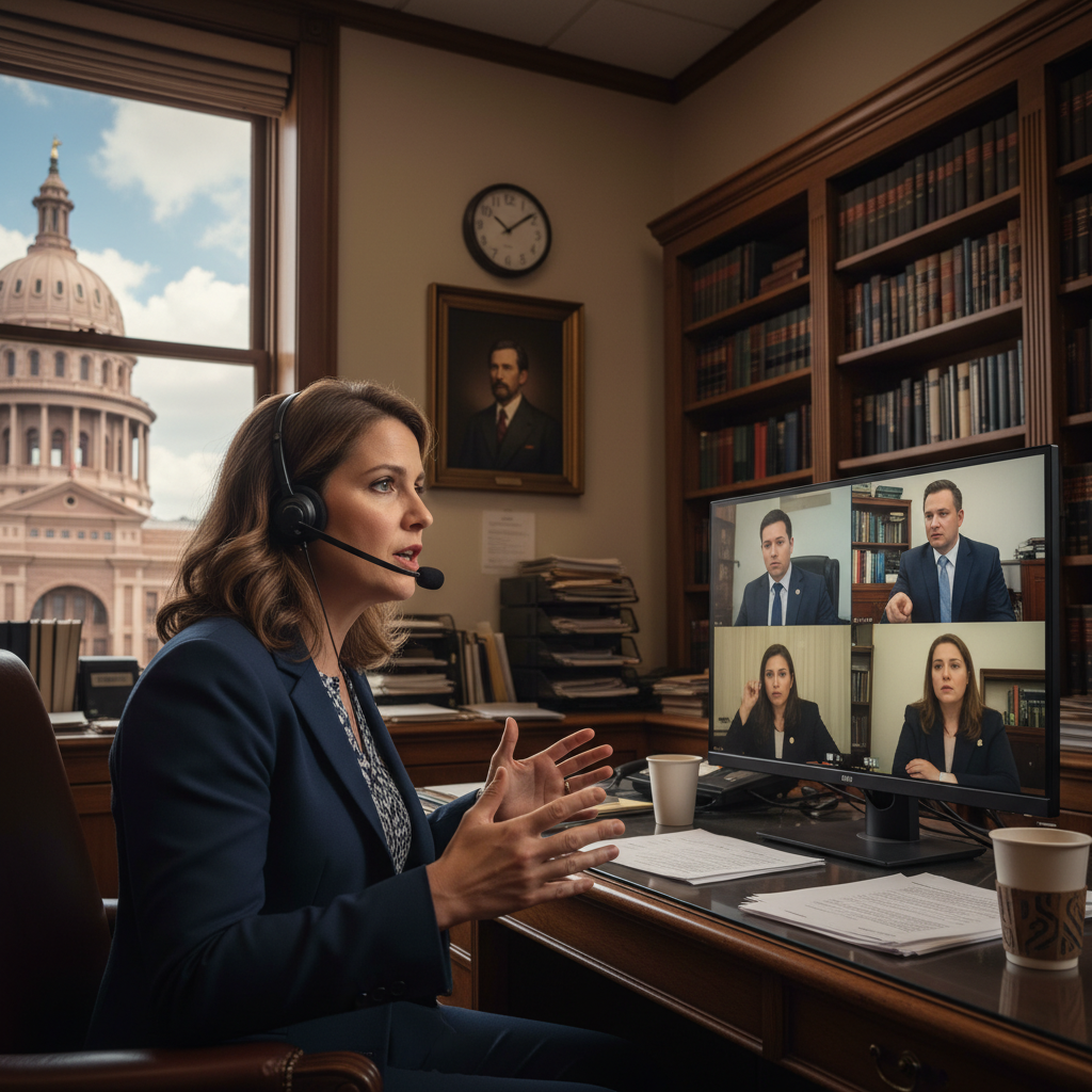Collier Leaves Call With DNC Leaders After Felony Warning at Capitol