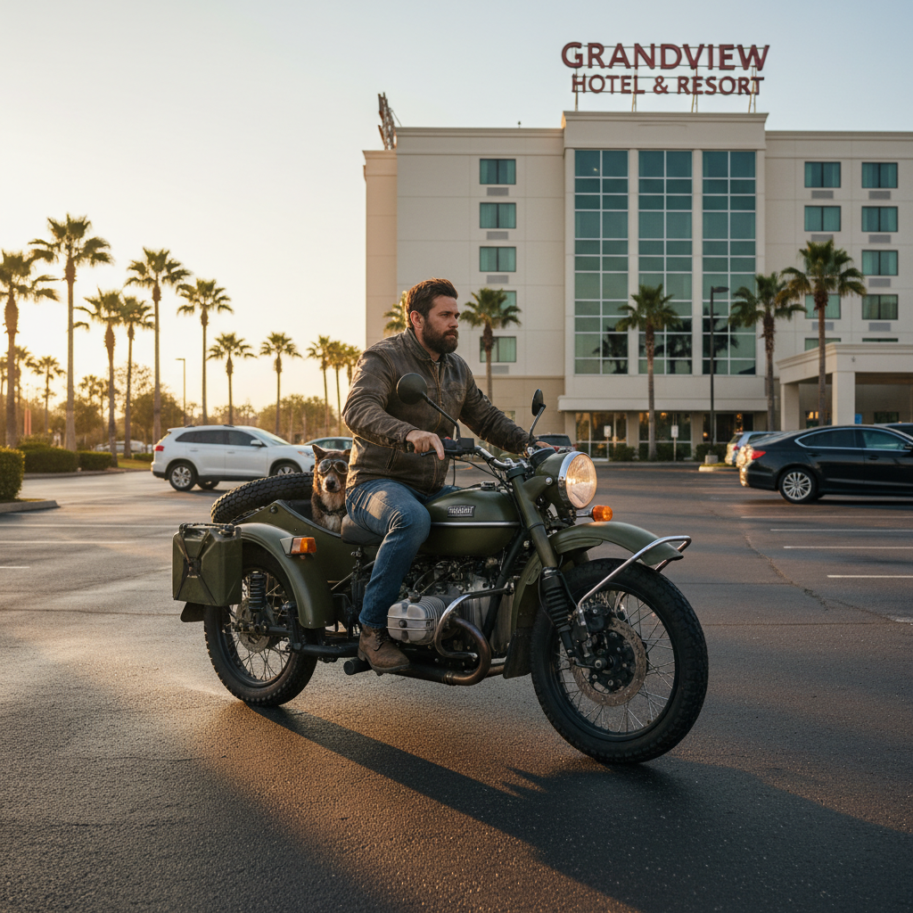 Retired Inspector Receives Ural Gear Up From Russian Government