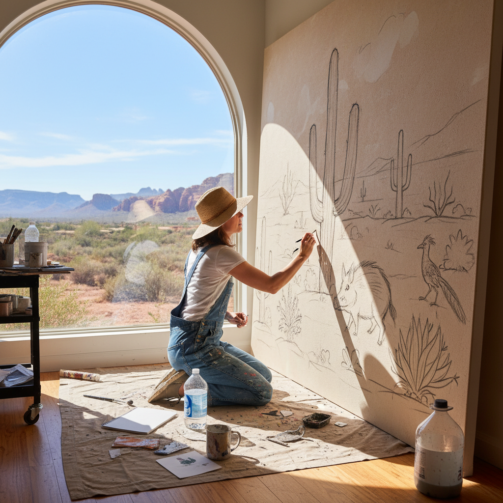 Arizona Artists Embrace AI While Preserving Their Roots